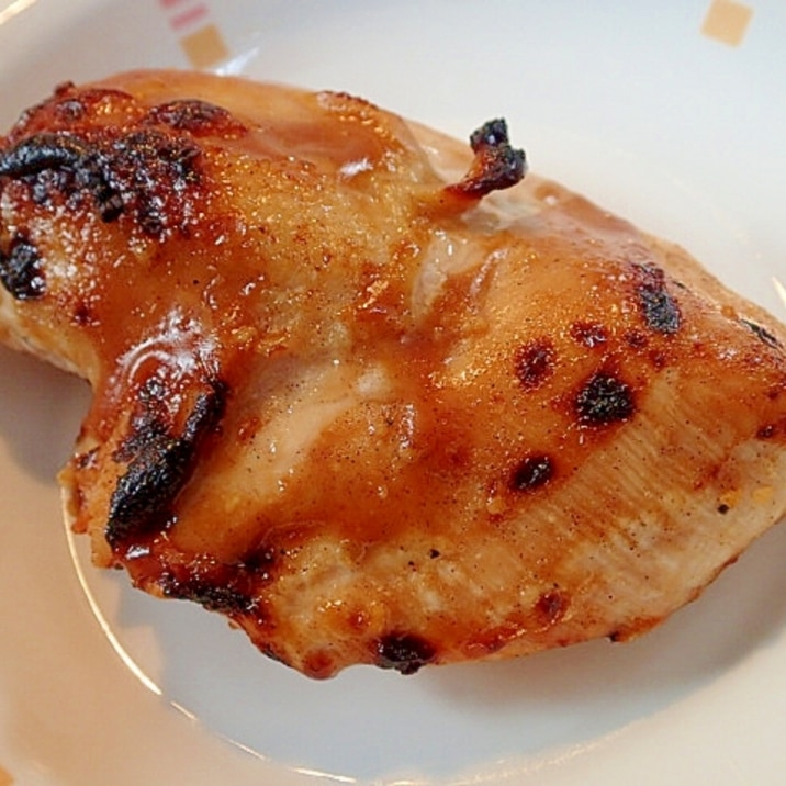 グリルで丸ごと 大蒜香る鶏ムネ肉焼き レシピ 作り方 By ぷ みぃまま 楽天レシピ